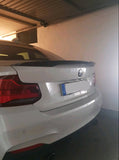 Carbon Abrisskannte / Hecklippe / Heckspoiler passend für BMW M2 F87 F22 - STW-Solutions