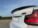 Carbon Abrisskannte / Hecklippe / Heckspoiler passend für BMW M2 F87 F22 - STW-Solutions