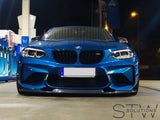 Carbon Frontspoiler / Frontlippe / Schwert / Spoiler / Splitter für BMW M2 F87 - STW-Solutions