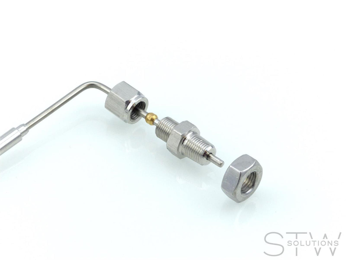 EGT-Sensor Typ K Mit Teflonleitung, 90° Abgewinkelt – 1m Bis 5m Abgastemperaturmessung