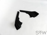 Carbon Front Flaps Flügel Spoiler Frontaufsatz passend für BMW M2 F87 inkl. LCI - STW-Solutions