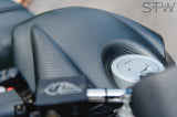 Carbon matt Tankcover Airbox mit Lufteinlässen für Buell XB9 XB12 1125 EBR - STW-Solutions