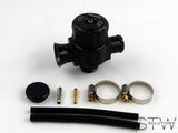 BOV Pop Blow Off Kolben Ventil 25mm einstellbar - Splitter - VW Audi Seat Skoda 1.8T - STW-Solutions