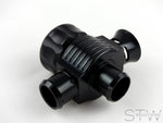 BOV Pop Blow Off Kolben Ventil 25mm einstellbar - Splitter - VW Audi Seat Skoda 1.8T - STW-Solutions