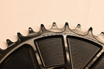 ALUGEAR Kettenblatt oval Aero 1-fach | LK 107 mm asymmetrisch 50T Rennrad TT - STW-Solutions