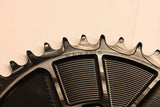 ALUGEAR Kettenblatt oval Aero 1-fach | LK 107 mm asymmetrisch 50T Rennrad TT - STW-Solutions