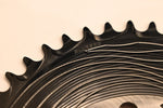 ALUGEAR Kettenblatt oval Aero 1-fach | LK 107 mm asymmetrisch 50T Rennrad TT - STW-Solutions