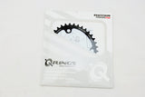ROTOR Q-Ring Oval Kettenblatt Chainring BCD 110x4 36T Inner / innen schwarz - STW-Solutions