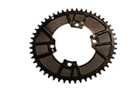 ALUGEAR Kettenblatt oval Aero 1-fach | LK 107 mm asymmetrisch 50T Rennrad TT - STW-Solutions