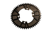 ALUGEAR Kettenblatt oval Aero 1-fach | LK 107 mm asymmetrisch 50T Rennrad TT - STW-Solutions