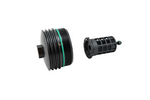 Aluminium Ölfilterkappe für BMW M2 F87 Comp. / M3 F80 / M4 F82 F83 - S55-Motor - STW-Solutions