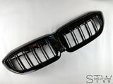 Frontgrill Nieren Doppelsteg schwarz für BMW 3er G20 G21 mit/ohne PASP