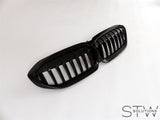 Frontgrill Nieren Frontziergitter schwarz für BMW 3er G20 G21 mit/ohne PASP - STW-Solutions