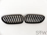 Carbon Frontgrill Nieren Frontziergitter schwarz für BMW Z4 M E85 E86 - STW-Solutions