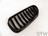 Carbon Frontgrill Nieren Frontziergitter schwarz für BMW Z4 M E85 E86 - STW-Solutions