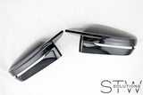 Sport Spiegelkappen für BMW 4er i4 (ab 2020) G22 G23 G26 SCHWARZ NEW - STW-Solutions