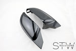 Sport Spiegelkappen für BMW 5er 6er 7er 8er (G30 G31 G38 G11 G12 G15) SCHWARZ NEW - STW-Solutions