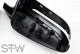 Sport Spiegelkappen für BMW 4er i4 (ab 2020) G22 G23 G26 SCHWARZ NEW - STW-Solutions