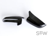 Sport Spiegel Spiegelkappen für BMW 5er 6er 7er 8er G30 G31 G32 G38 G11 G12 G15 SCHWARZ - STW-Solutions