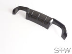 Carbon Diffusor Auspuffblende Heckansatz für BMW M2 F87 inkl. Comp. - STW-Solutions