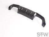 Carbon Diffusor Auspuffblende Heckansatz für BMW M2 F87 inkl. Comp. - STW-Solutions