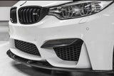 Carbon Front Flaps Frontlippe Spoiler Ecken -small- für BMW M3 F80 M4 F82 F83 - STW-Solutions