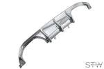 dry Carbon Diffusor Heckdiffusor - Auspuffblende für BMW M3 F80 + M4 F82 + F83 - STW-Solutions