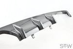 dry Carbon Diffusor Heckdiffusor - Auspuffblende für BMW M3 F80 + M4 F82 + F83 - STW-Solutions
