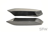 Carbon Front Flaps Frontlippe Spoiler Ecken -small V2- für BMW M3 F80 M4 F82 F83