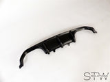 Carbon Diffusor Heckdiffusor - Auspuffblende für BMW M3 F80 + M4 F82 + F83 - STW-Solutions