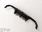 Carbon Diffusor Heckdiffusor - Auspuffblende für BMW M3 F80 + M4 F82 + F83 - STW-Solutions