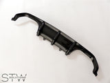 Carbon Diffusor Heckdiffusor - Auspuffblende für BMW M3 F80 + M4 F82 + F83 - STW-Solutions