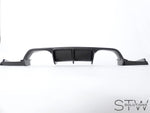 Carbon Diffusor Heckdiffusor Auspuffblende 3-teilig für BMW M3 F80 + M4 F82 F83 - STW-Solutions