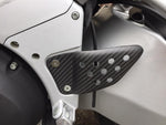 Carbon matt Fersenschützer -/Schoner vorne für Buell XB9 XB12 R S SX STT SCG EBR