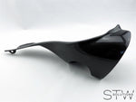 Carbon glanz Lufteinlass Hutze / airintake rechts für Buell XB9 XB12 ab Bj.2008
