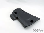 Carbon matt Riemenabdeckung Pulley Sprocket Cover für Buell XB9 XB12 R / S EBR
