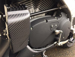 Carbon matt Ölkühlerabdeckung Verkleidung 6-Reihig für Buell XB 9 12 2003-2008 EBR - STW-Solutions