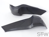 Carbon matt Rahmenschoner -Abdeckung -Schützer für Buell XB9 XB12  R / S / SX / SCG EBR - STW-Solutions