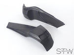 Carbon matt Rahmenschoner -Abdeckung -Schützer für Buell XB9 XB12  R / S / SX / SCG EBR - STW-Solutions