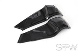Carbon glanz Rahmenschoner -Abdeckung -Schützer für Buell XB9 XB12  R / S / SX / SCG EBR - STW-Solutions