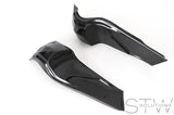 Carbon glanz Rahmenschoner -Abdeckung -Schützer für Buell XB9 XB12  R / S / SX / SCG EBR - STW-Solutions