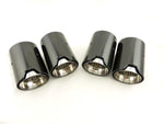 Carbon matt / glänzend Auspuffblenden Endrohre MP für BMW M3 M4 - 93mm