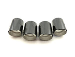 Carbon matt / glänzend Auspuffblenden Endrohre für BMW M3 M4 - 90mm