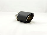 Carbon matt / glänzend Auspuffblende Endrohr UNIVERSAL 67mm