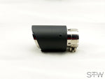 Carbon matt / glänzend Auspuffblende Endrohr exhaust tips UNIVERSAL 64mm