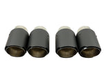 Carbon matt / glänzend Auspuffblende Endrohr exhaust tips für REMUS BULL-X 64mm