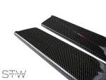 Carbon Seitenschweller Ansätze für BMW M4 F82 F83 - STW-Solutions
