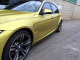 Carbon Seitenschweller Ansätze für BMW M4 F82 F83 - STW-Solutions