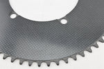 PEEKrings Pyramid Cycle Design CARBON Chainring Ritzel 66T Zähne 130 BCD 5-bolt