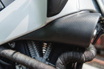 Carbon matt Lufteinlass / Hutze / airintake rechts für Buell XB9 XB12 EBR - STW-Solutions